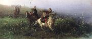 jozef brandt on reconnaissance oil painting artist